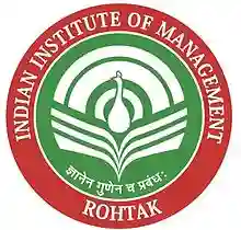 Logo IIM Rohtak on BoostMyTalent