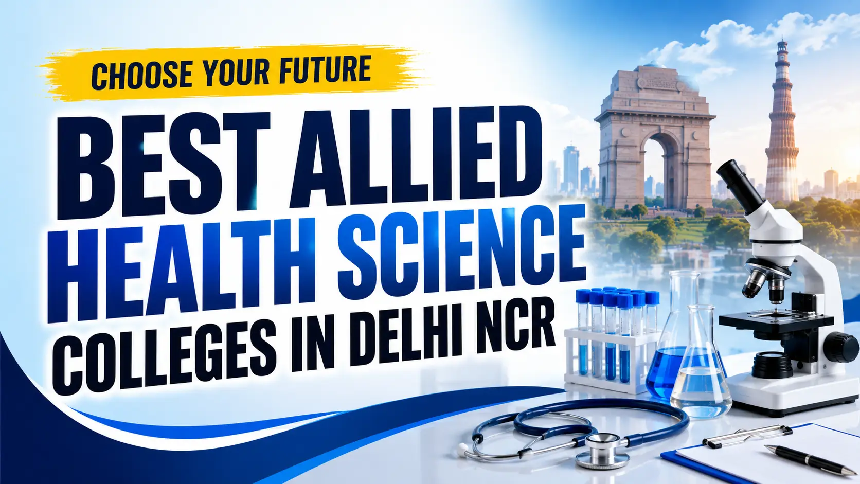 Best Allied Health Science Colleges in Delhi NCR 2026: Courses, Admission and Fees