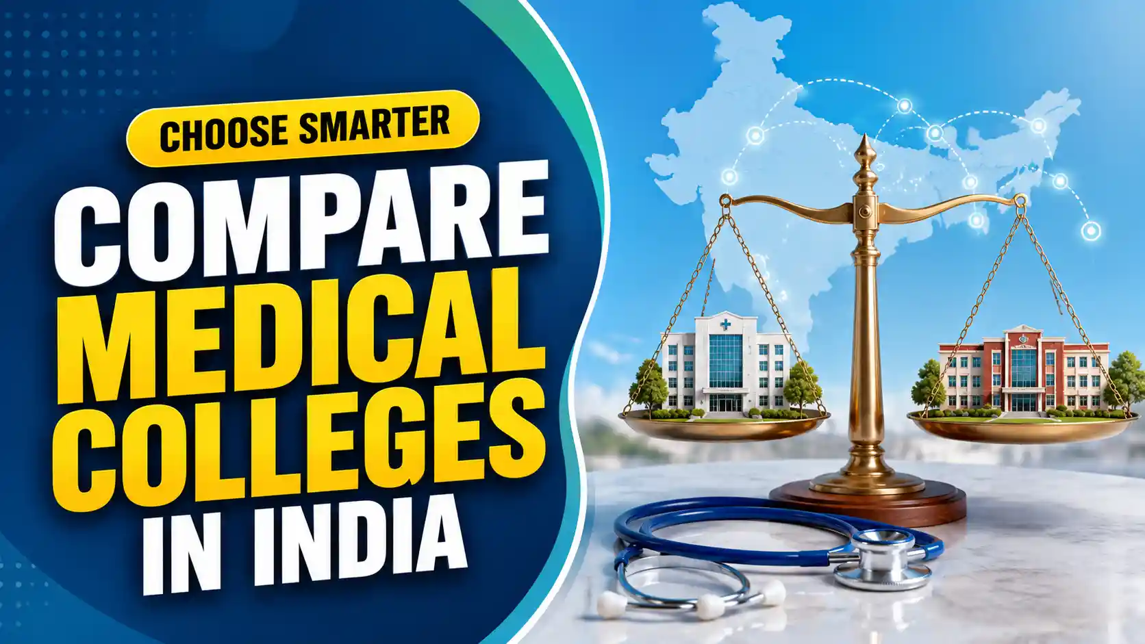Compare Medical Colleges in India 2026: Fees, NEET Cutoff, Ranking, Seats & Admission