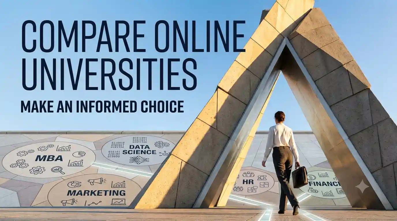 Compare Online Universities in India 2026: Fees, Courses, Recognition, Placements & Best Choice