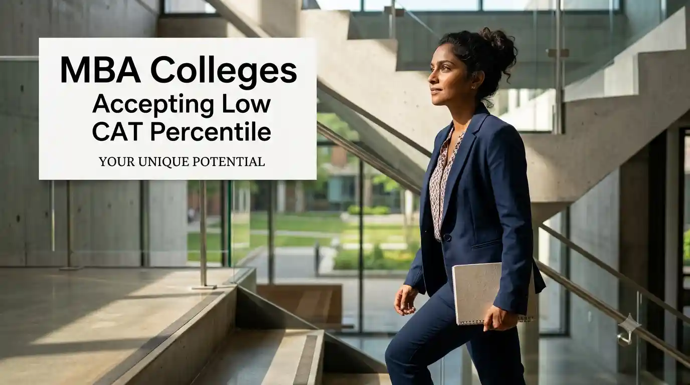MBA Colleges Accepting Low CAT Percentile 2026–27: Best Colleges at 50, 60, 70 & 80 Percentile