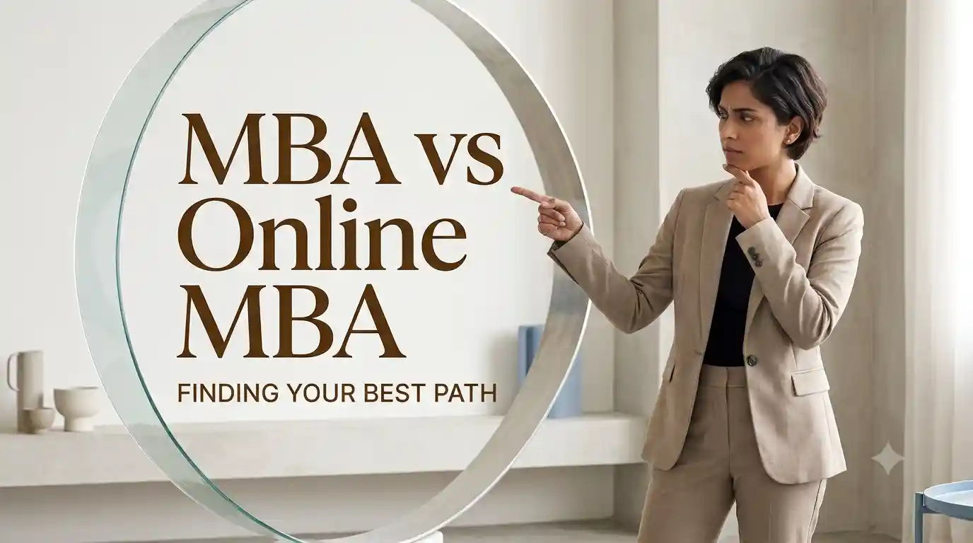 MBA vs Online MBA 2026: Difference, Fees, Placements, Salary, Recognition & Which Is Better?