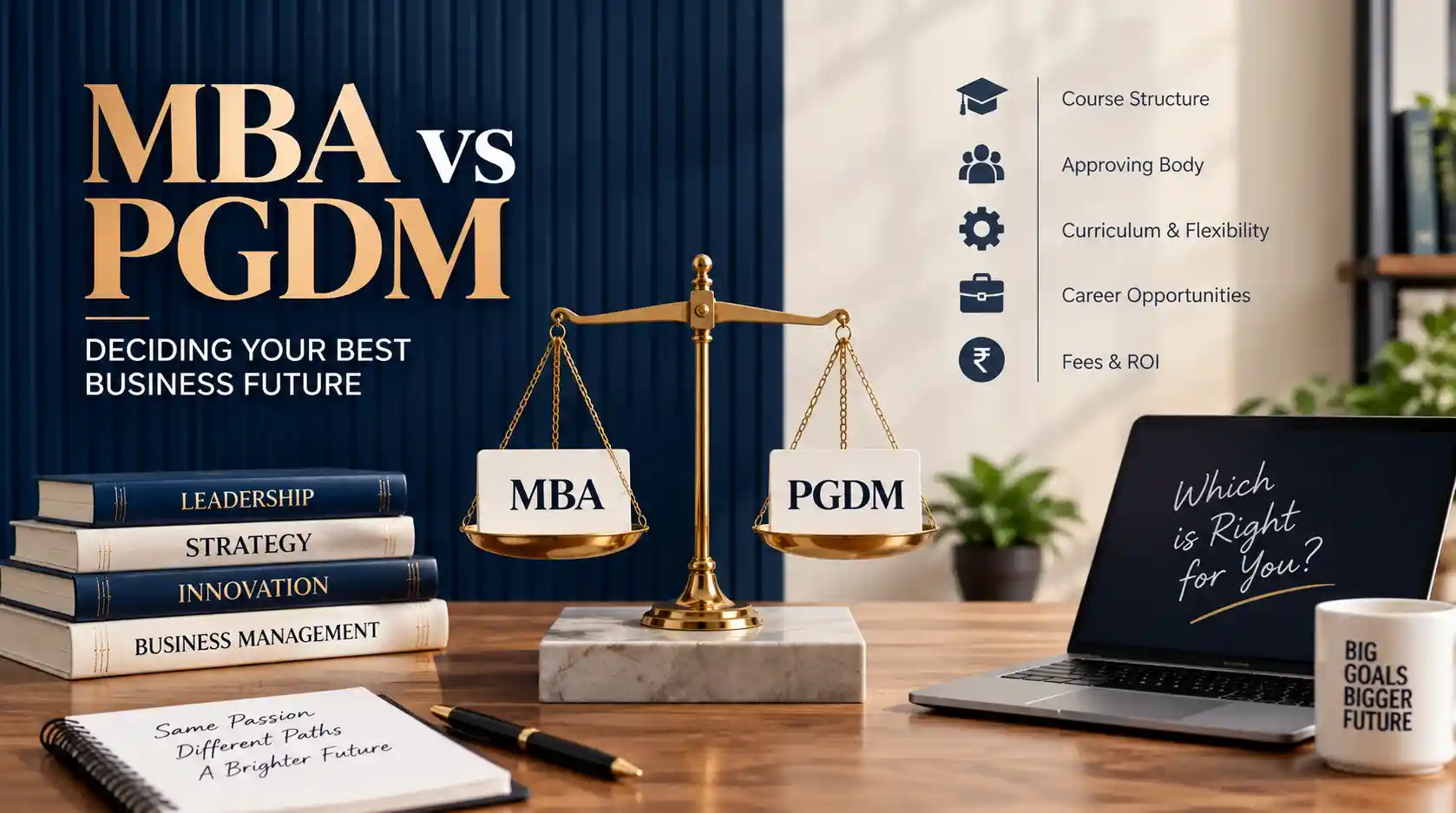 MBA vs PGDM 2026: Difference, Degree, Fees, Placements, Salary, Recognition & Which Is Better?
