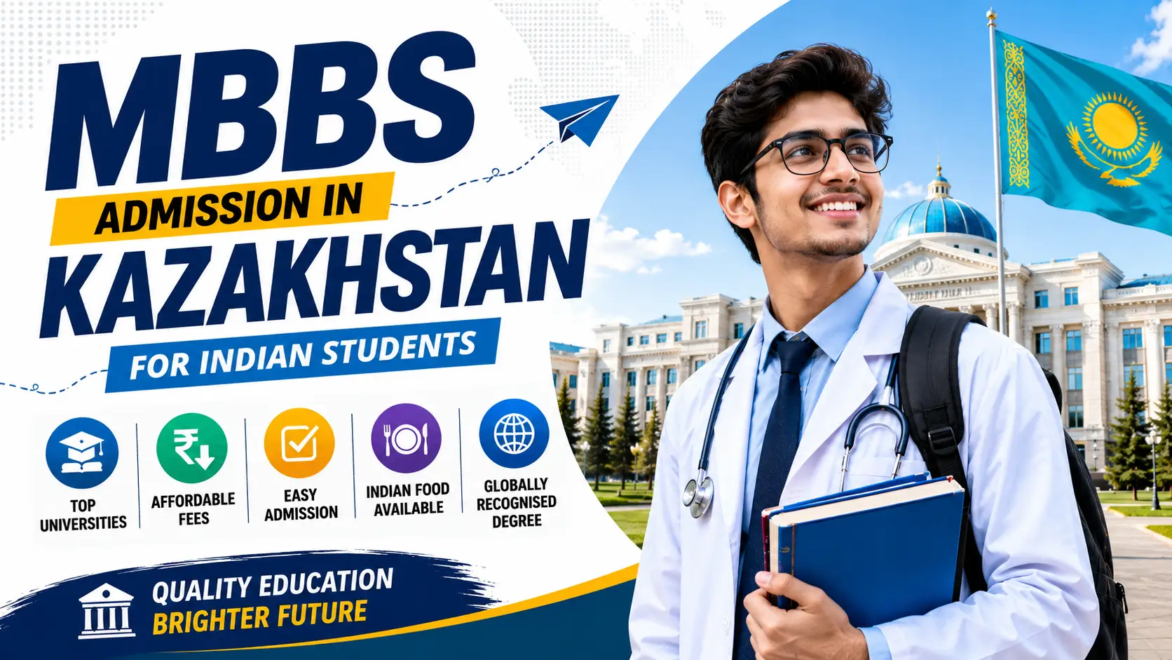 MBBS Admission in Kazakhstan 2026 for Indian Students: Fees, Universities, FMGE and NMC Rules
