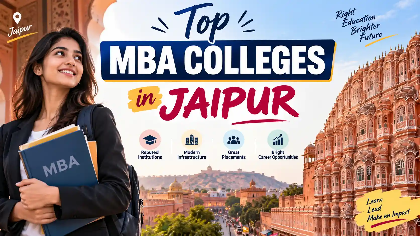 Top MBA Colleges in Jaipur 2026: Fees, Placements, Cutoff, Exams & Admission